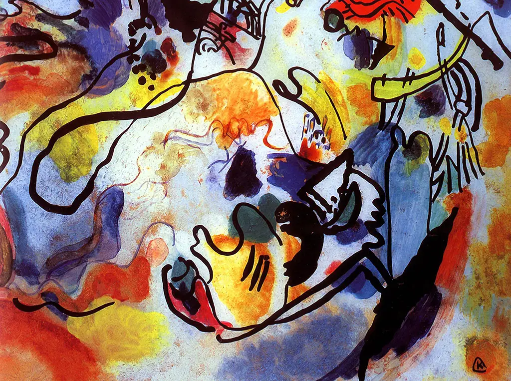 The Last Judgement in Detail Wassily Kandinsky